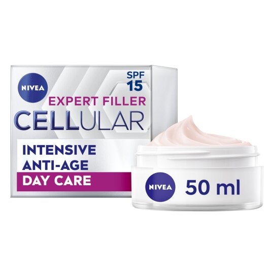 Nivea Cellular Crème Visage Jour Anti-Rides Repulpant - Peau Mature - 50ml