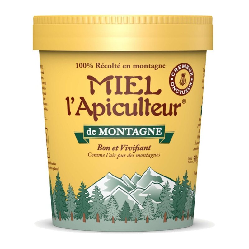 Miel l'Apiculteur Miel de Montagne - 500gr