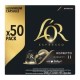 L'Or Ristretto Coffee Capsules Intensity 11 - Compatible With Nespresso - 50 Capsules