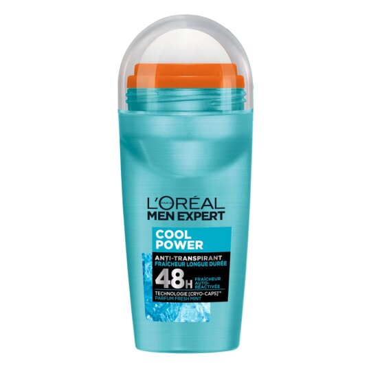 L'Oréal Men Expert Cool Power Déodorant Bille Homme - Protection 48h - 50ml
