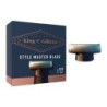 Gillette King C Styler Master ماكينة حلاقة لاسلكية للحية - 3 أمشاط + 1 عبوة إضافية