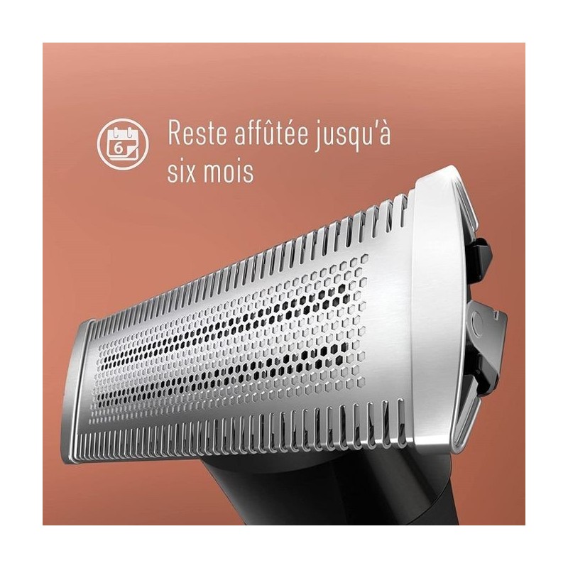 Gillette King C Styler Master Tondeuse à Barbe Sans Fil - 3 Sabots + 1 Recharge
