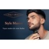 Gillette King C Styler Master ماكينة حلاقة لاسلكية للحية - 3 أمشاط + 1 عبوة إضافية
