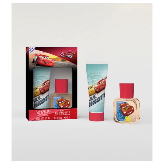Disney Cars Coffret Eau de Toilette et Gel Douche - 30ml + 70ml