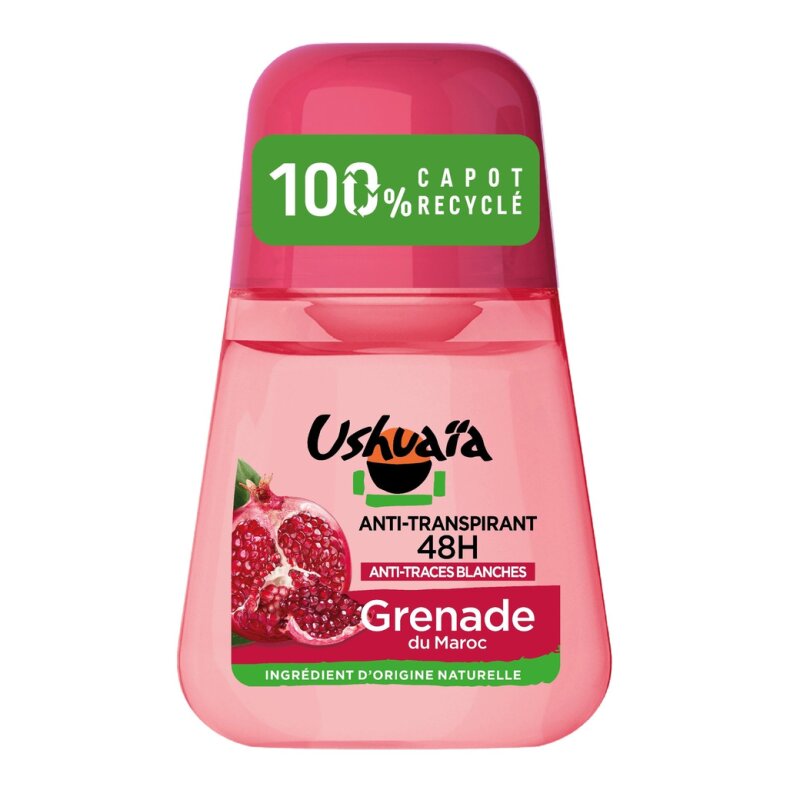 Ushuaia Déodorant Bille à la Grenade - Protection 48h - 50ml