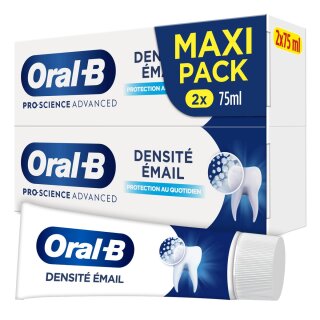 Oral-B Pro-Science Toothpaste Enamel Density - Daily Protection - 2x75ml