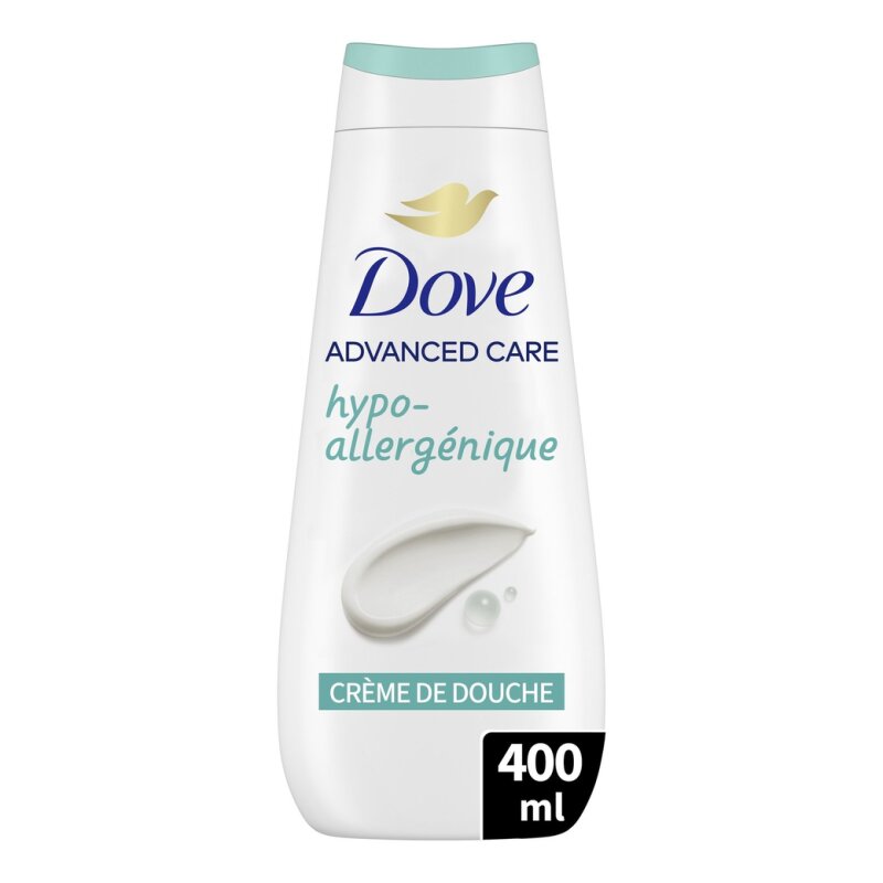 Dove Advanced Care Gel Douche Hypoallergénique - Peau Sensible - 400ml