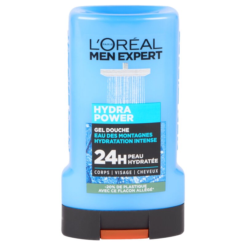 L'Oréal Men Expert Hydra Power جل استحمام - للبشرة العادية إلى الجافة - 250 مل