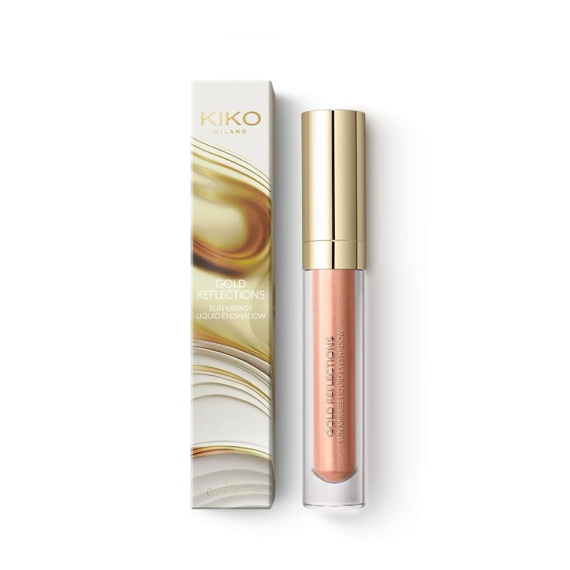 Kiko Milano Gold Reflections Sun Mirage Ombre à Paupières Liquide - 03 Surprising Copper