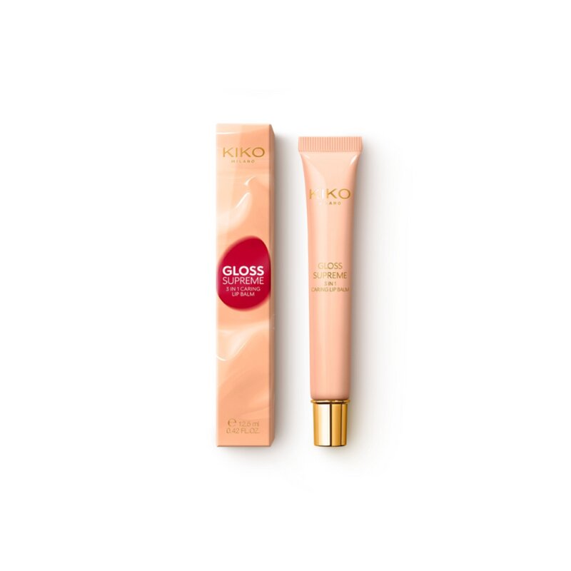 Kiko Milano Gloss Supreme 3 In 1 Baume à Lèvres Nourrissant - 3-en-1