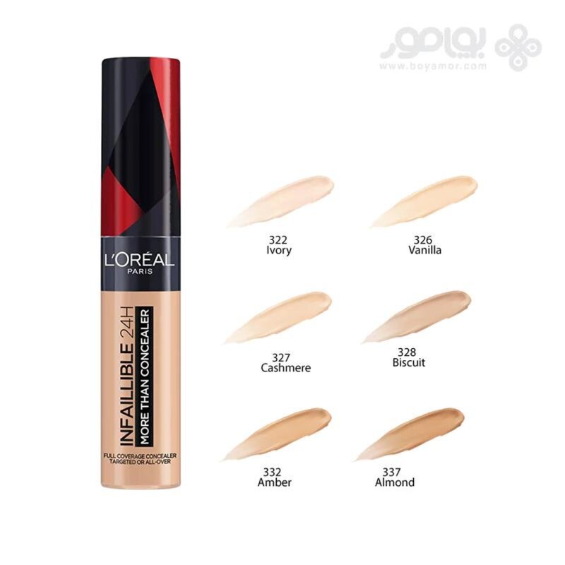 L'Oréal Paris Infaillible More Than Concealer Correcteur Fond de Teint Couvrant - Effet Mat - 11ml - Chamois 323