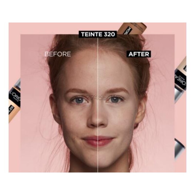 L'Oréal Paris Infaillible More Than Concealer Correcteur Fond de Teint Couvrant - Effet Mat - 11ml - Chamois 323