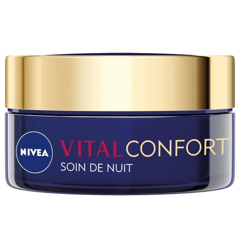 Nivea Vital Soin de Nuit Confort - Peau Mature et Sèche - 50ml