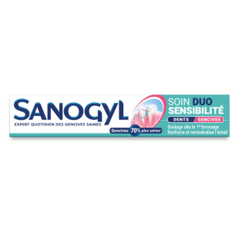 Sanogyl Soin Duo Sensibility Toothpaste - Sensitive Gums - 75ml