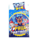 Nickelodeon pat'Patrouille Housse de Couette Enfant + Taie d'Oreiller - 140x200 Cm + 70x90 Cm - 100% Coton - Bleu