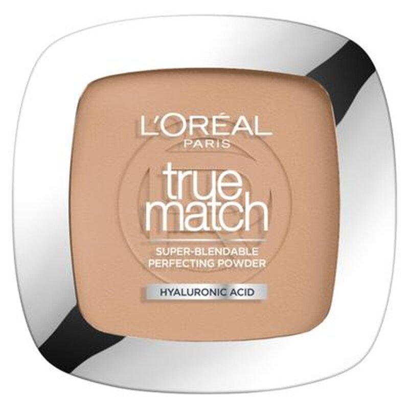 L'Oréal Paris True Match Poudre Compacte - Peau Normale à Mixte - 9g - Golden Sand 5d/5w