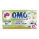 Omo Lessive Capsules 3 en 1 Jasmin & Fleur de Coton - 29 Lavages