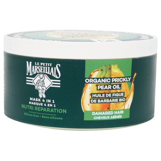 Le Petit Marseillais Nutri Réparation Masque Capillaire 4-en-1 - Cheveux Abîmés - 300ml - Figue de Barbarie