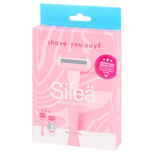 Silea Styme Rasoir Femme avec 5 Recharges