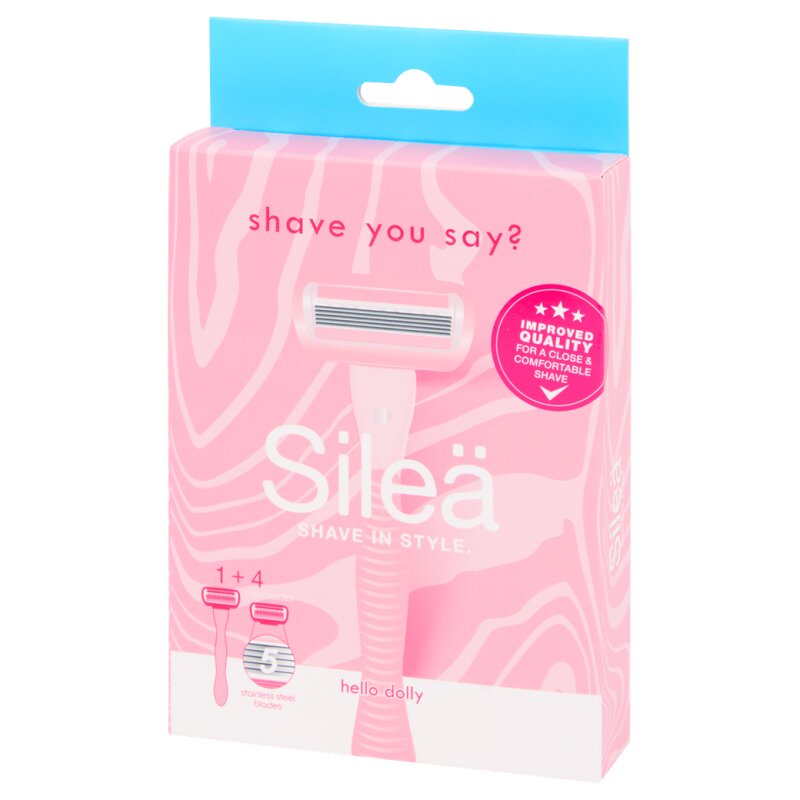 Silea Styme Rasoir Femme avec 5 Recharges