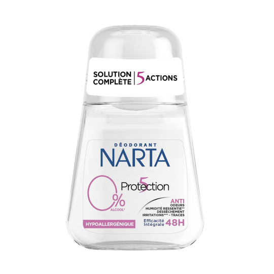 Narta Protection 5 Déodorant Bille - Protection 48h - 50ml