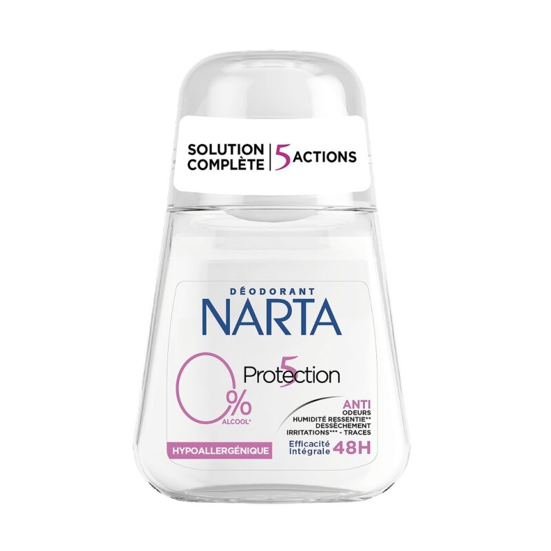 Narta Protection 5 Roll-On Deodorant - 48h Protection - 50ml