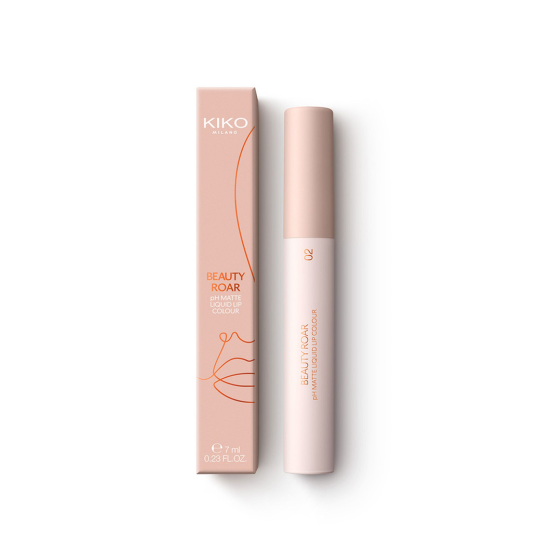 Kiko Milano Beauty Roar Ph Matte Liquid Lip Color - Rouge à Lèvres Liquide - Coral Embrace 02