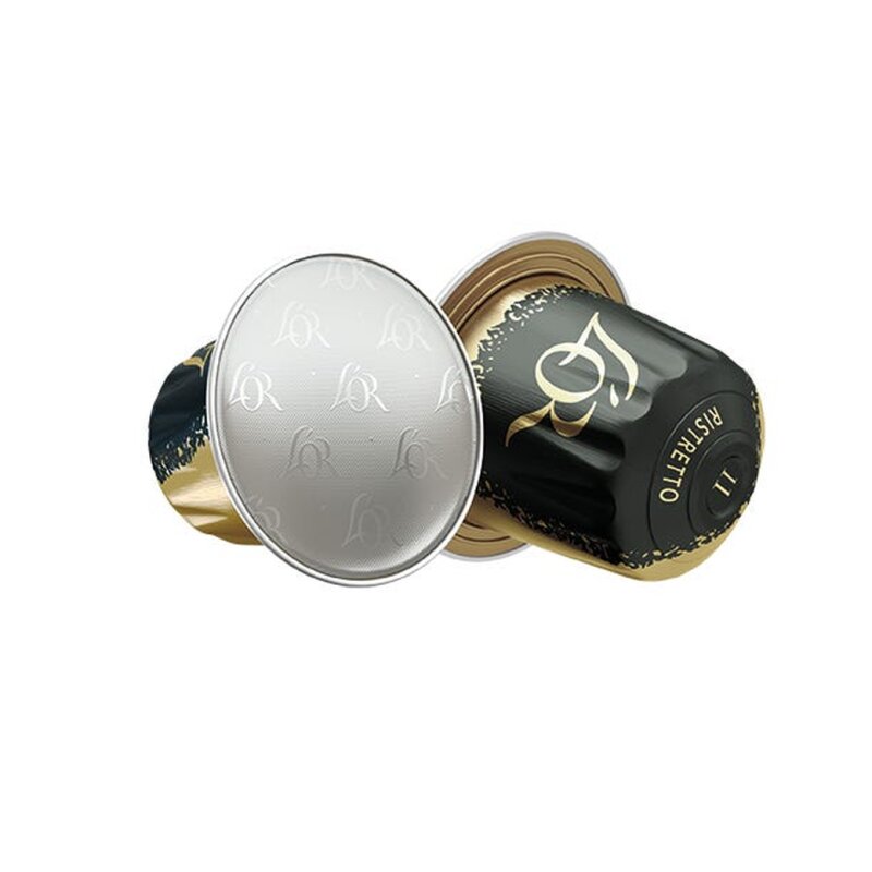 L'OR إسبريسو ريسيترتو كبسولات قهوة - شدة 11 - متوافق مع نسبرسو - 30 كبسولة