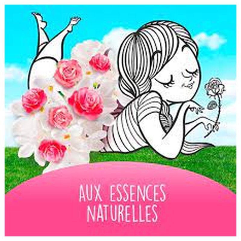 Omo Lessive Capsules 3 en 1 Rose & Lilas Blanc - 29 Lavages