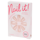 Nail It Cheers Faux Ongles Pointed Shape - Multicolor - 24 Pièces