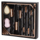 Set de Pinceaux de Maquillage 10 Pièces - Noir