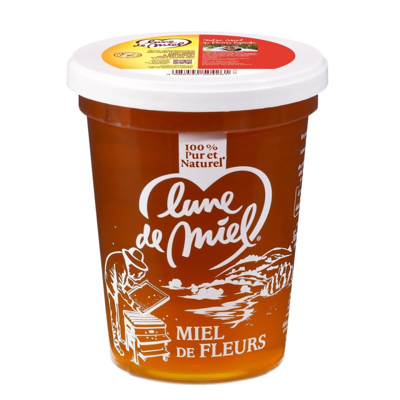 Lune de Miel Miel de Fleurs Liquide - 500g