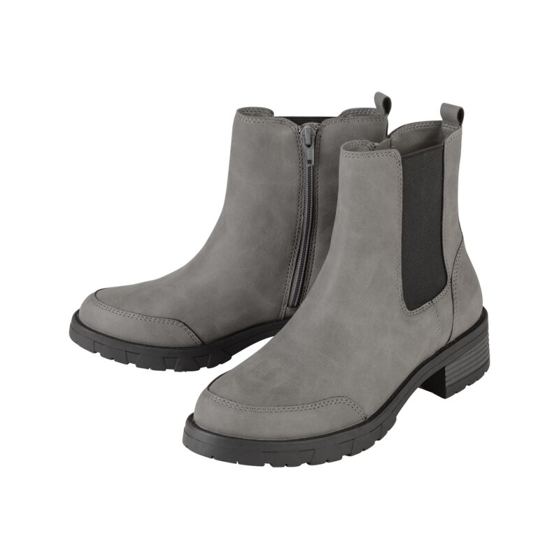 Esmara Bottines Femme Chelsea - Gris - Taille 37