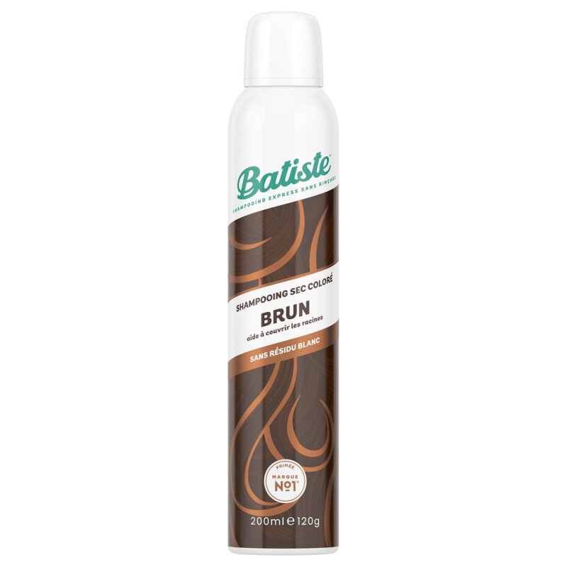 Batiste Touche de Couleur Shampooing Sec Brun - Cheveux - 200ml