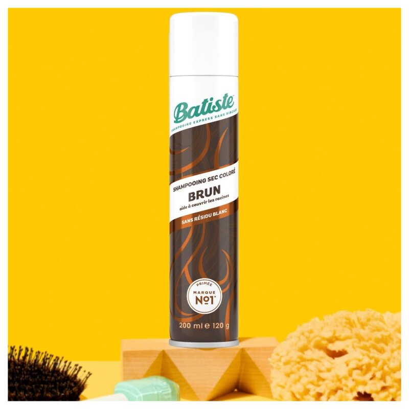 Batiste Touche de Couleur Shampooing Sec Brun - Cheveux - 200ml