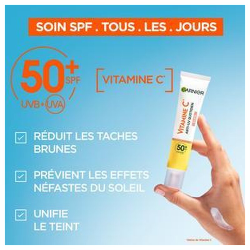 Garnier Skinactive Face Care Vitamin C Anti-Spot Fluid - Mature Skin - 40ml