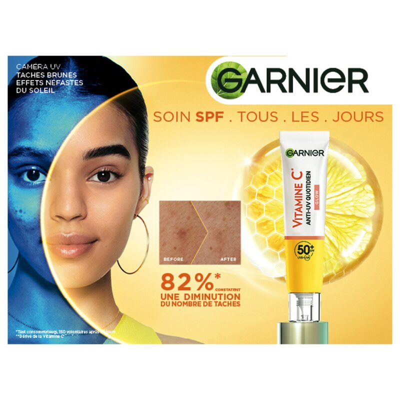 Garnier Skinactive Face Care Vitamin C Anti-Spot Fluid - Mature Skin - 40ml