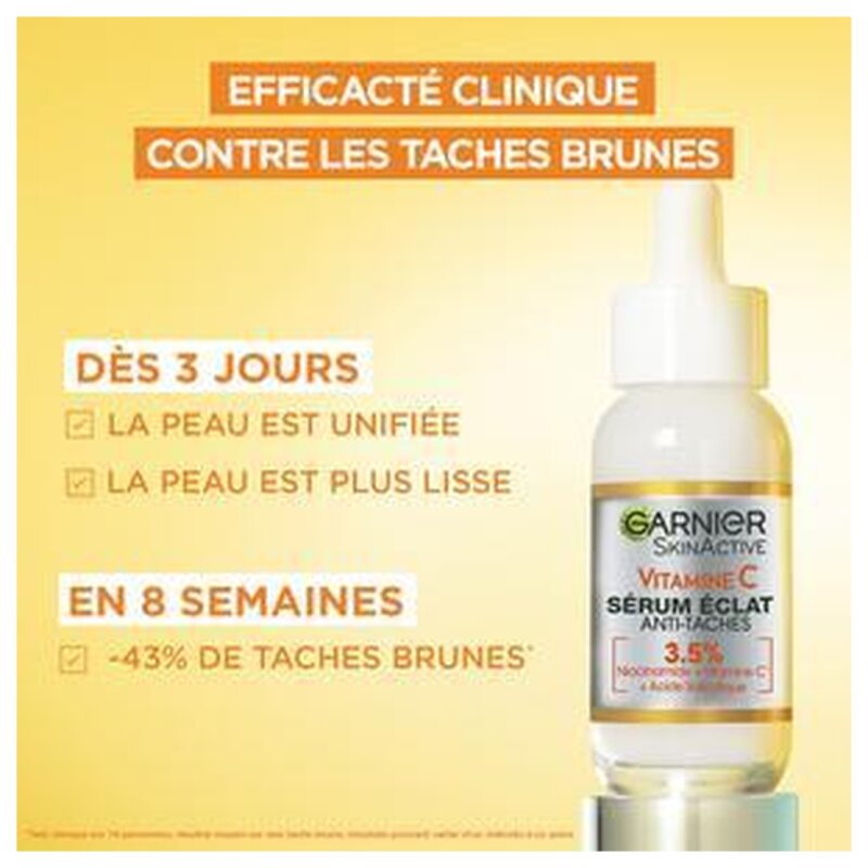 Garnier Skinactive Brightening Anti-Dark Spot Serum - Vitamin C - 30ml