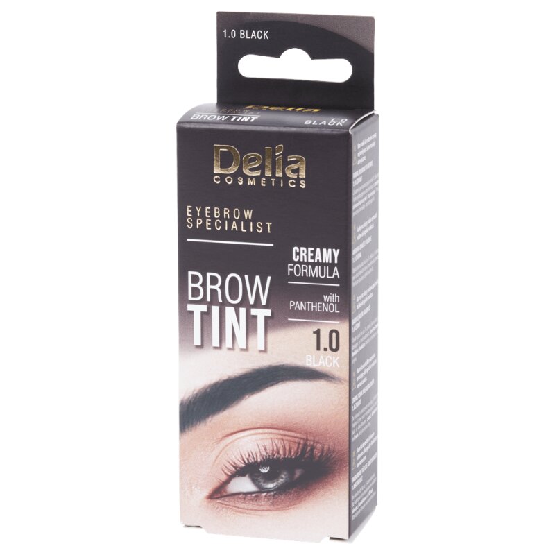 Delia Coloration à Sourcils - 15ml - Noir 1.0
