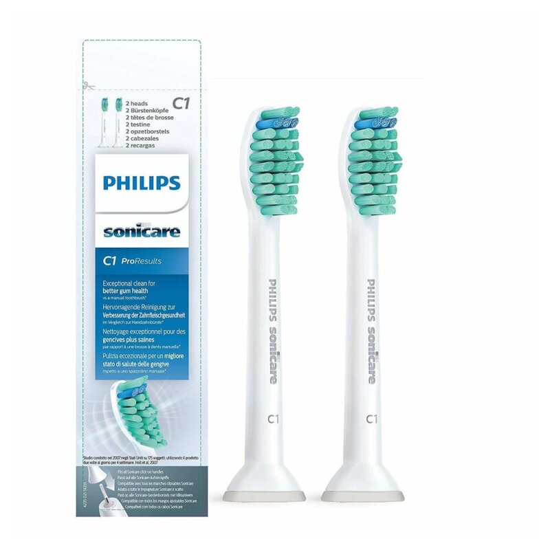 Philips Sonicare C1 Proresults Brossette de Rechange - 2 Unités