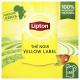 Lipton Yellow Label Thé Noir - 100 Sachets