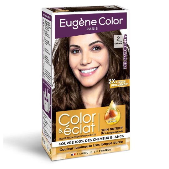 Eugene Color les Naturelles Coloration Permanente Cheveux - Châtain 02