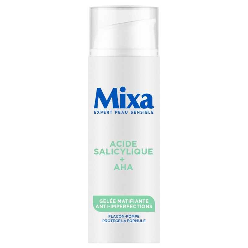Mixa Soin Corps Gelée Matifiante Anti-Imperfections - Peau Grase - 50ml
