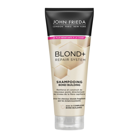 John Frieda Blond Building + Repair System Shampooing - Cheveux Blonds - 250ml