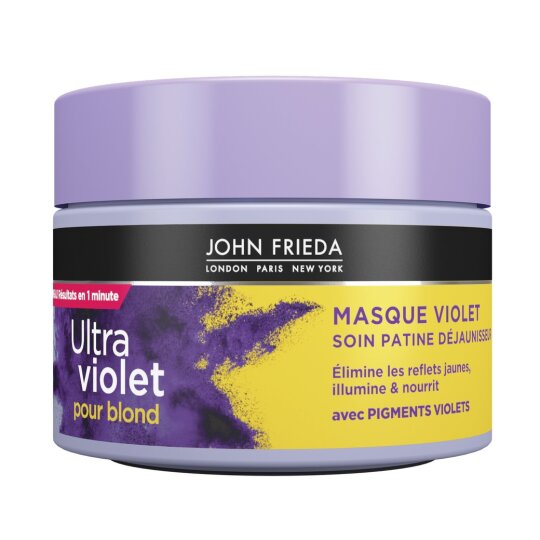 John Frieda Ultra Violet Masque Cheveux Violet - Cheveux Blonds - 250ml