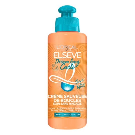 L'Oréal Paris Elseve Dream Long Crème Sauveuse de Boucles - Soin Sans Rinçage - 200ml