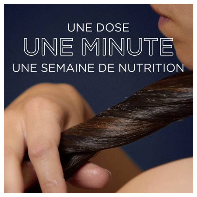 Garnier Ultra Doux Masque Remède Équilibrant Charbon Magnétique & Huile de Fleur de Nigelle - Cheveux Normaux à Gras - 340ml