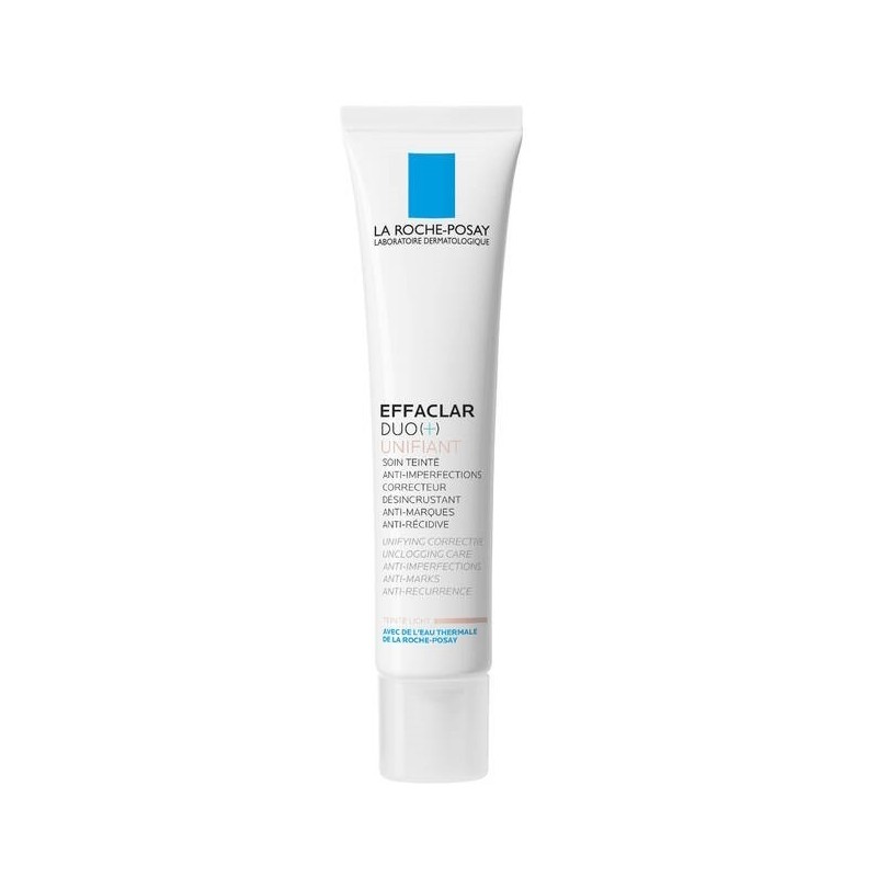 La Roche-Posay Effaclar Duo+ Soin Correcteur Déinscrustant Unifiant Teinté - Peaux Grasses à Tendance Acnéique - 40ml - Light