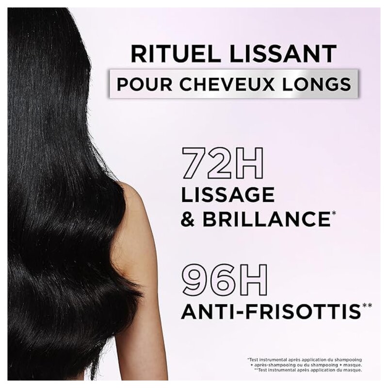 Garnier Ultra Doux شامبو ملسن بماء الأرز والنشا - للشعر الطويل - 250 مل