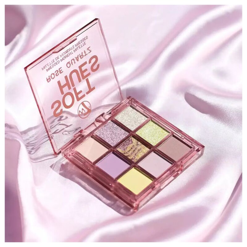 W7 Soft Hues ظلال عيون - روز كوارتز - 9 ألوان